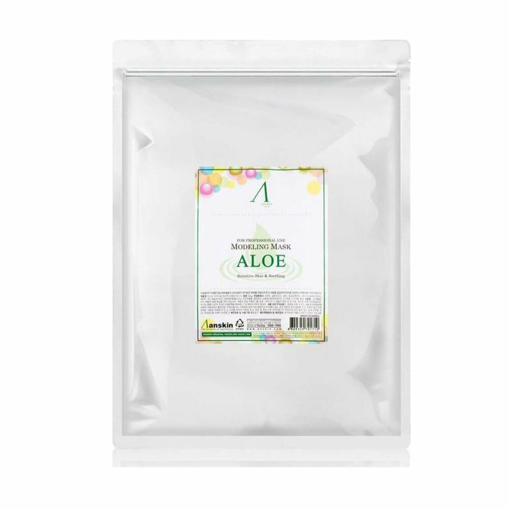 Anskin Маска для лица Modeling Mask Aloe, альгинатная, 1000 г.