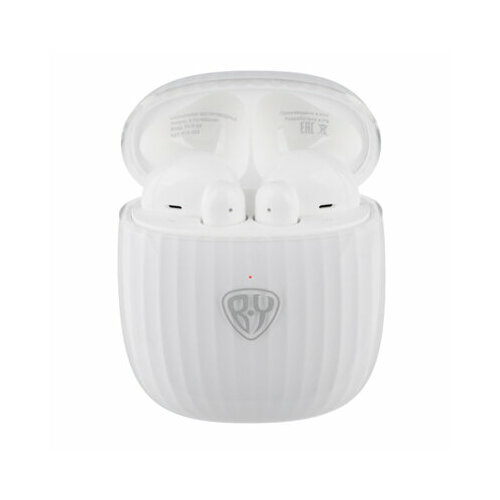 By наушники беспроводные tws pearl 30400мач bt 52 белый 4442₽