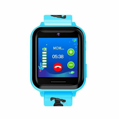 Детские смарт часы телефон Tiroki A2S Smart Watch с GPS камерой и SIM картой Умные часы для детей с функцией SOS голубые 399000₽