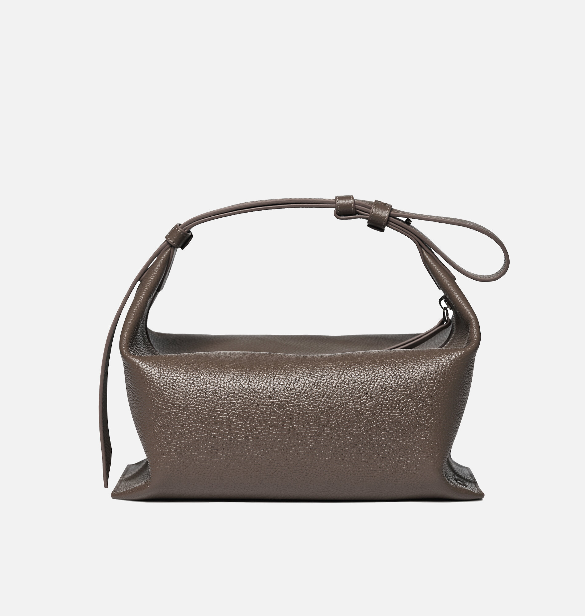 фото Женская кожаная сумка CNS-COINS BOBBI medium vanilla (молочно-белая) из натуральной кожи