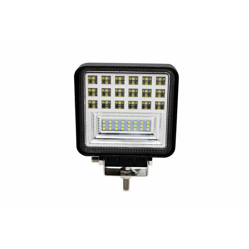 фото Фонарь светодиодный ha42led 126w 3*6+3*8 led тонкий (9-30v) 11*11*3см torino