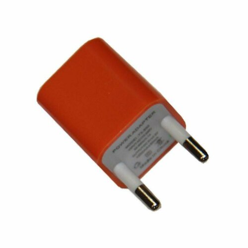 Сетевое зарядное устройство USB T3-500 (1A) <оранжевый>