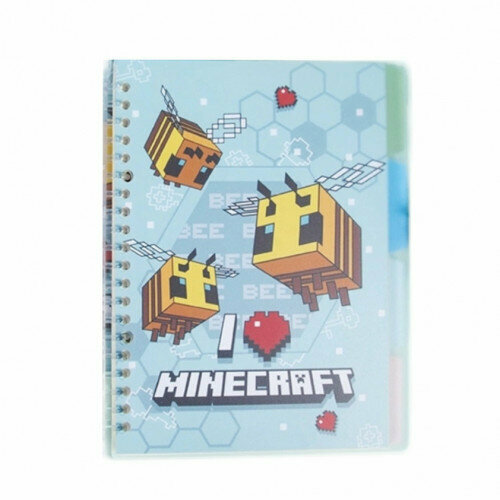 Блокнот дневник Minecraft Bee Notebook A5