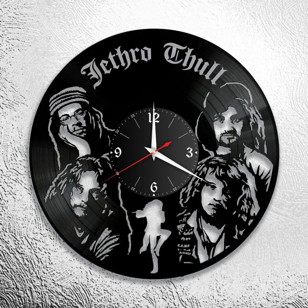 Настенные часы с группой Jethro Tull, Джетро Талл, Ian Anderson