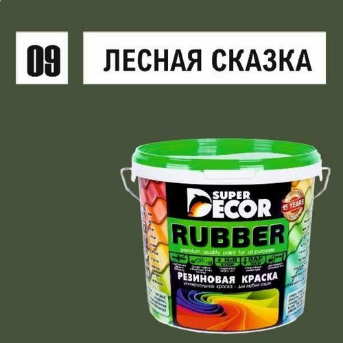 Резиновая краска SUPER DECOR №09 Лесная сказка