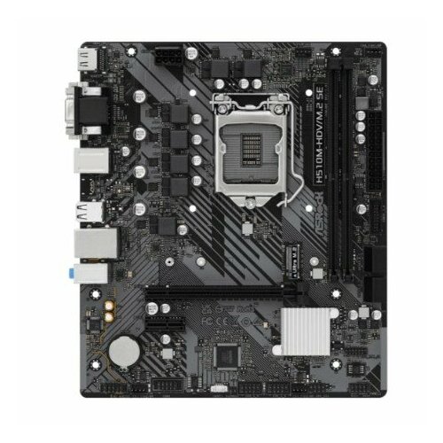 Asrock Материнская плата H510M-HDV M2 SE LGA 1200 Intel H470 mATX Ret 837900₽