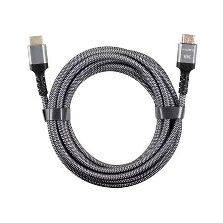 Vcom Кабель интерфейсный HDMI-HDMI ACG859A-5.0 19M M, ver. 2.1 8KX60Hz Econom оплетка 5m iOpen