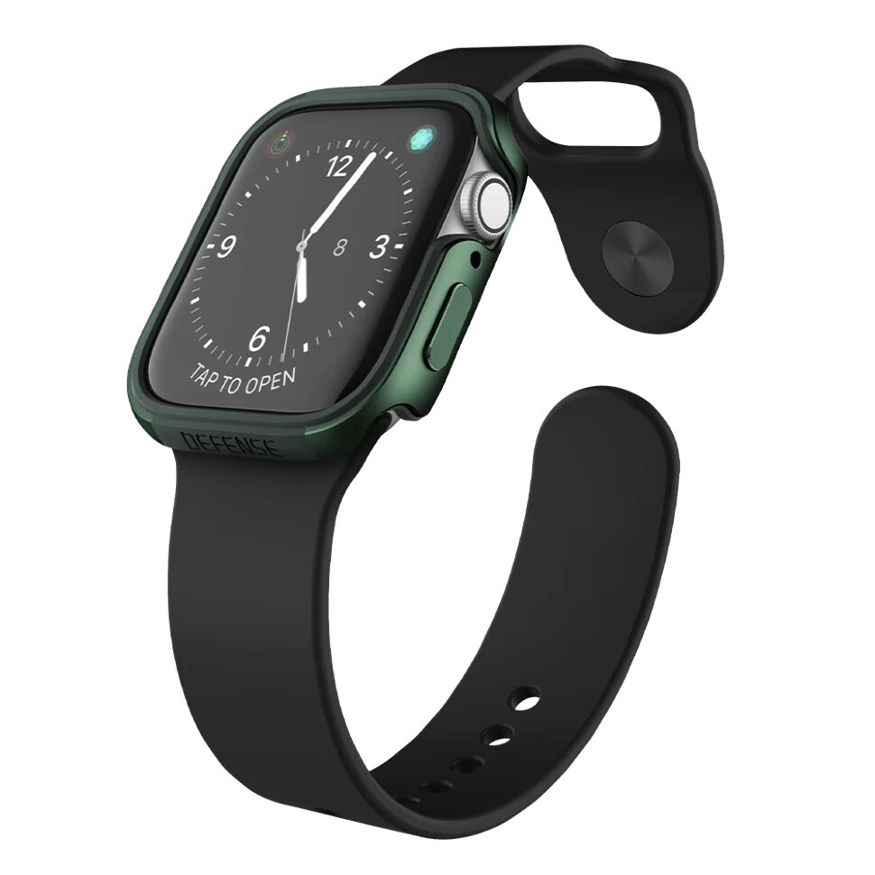 Чехол X-Doria Defense Edge для Apple watch 40mm Зелёный 488310