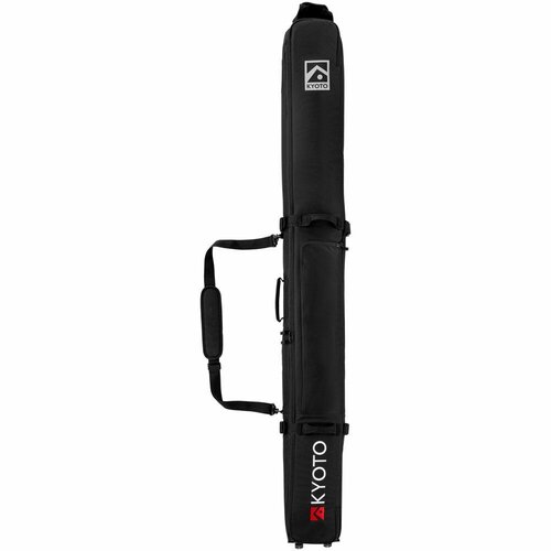 фото Чехол для горных лыж на колесах cube skiboard bag with roll black 600d (188 см) kyoto