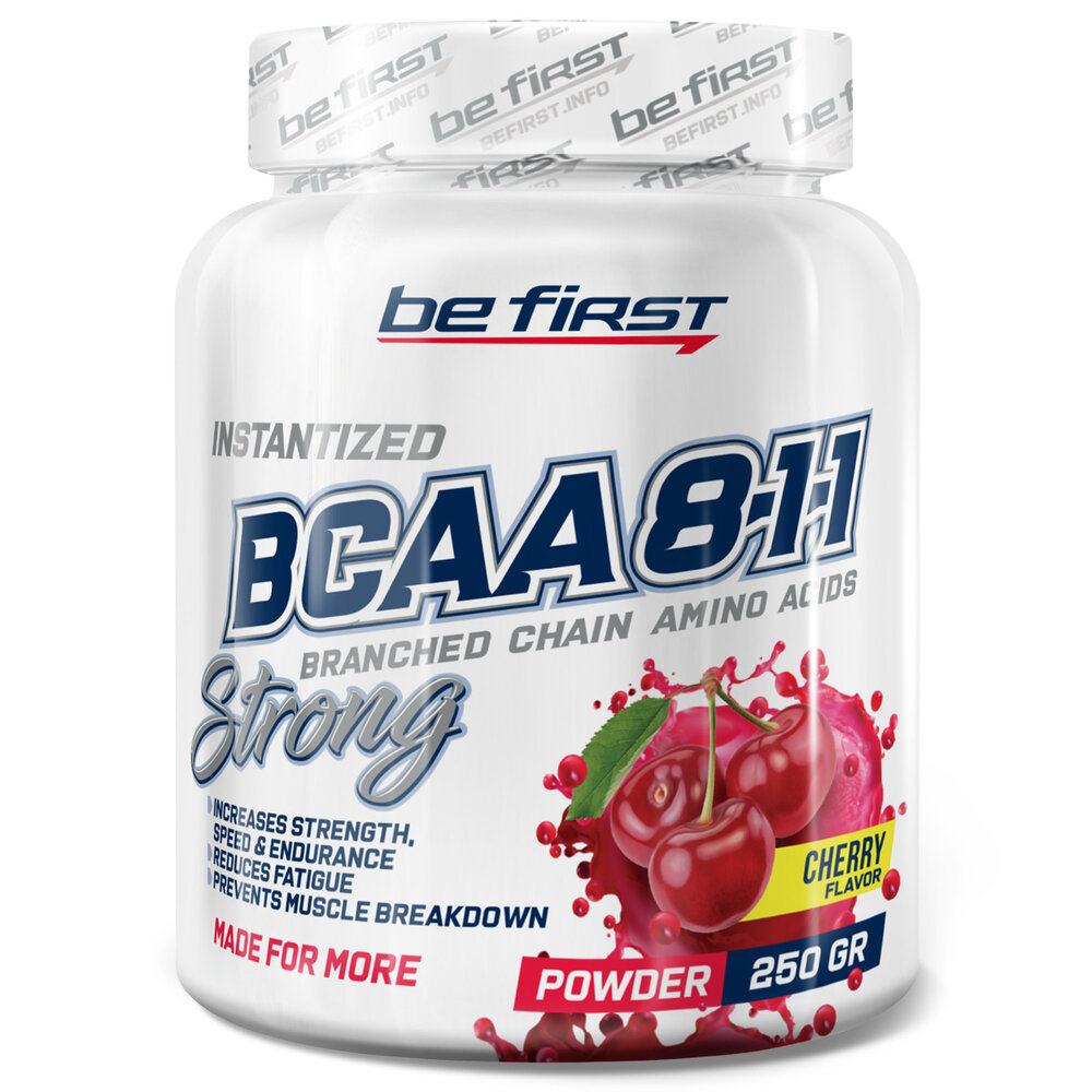 BCAA 8:1:1 Be First BCAA 8:1:1 Instantized powder 250 г, Вишня