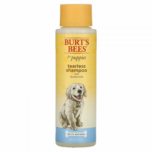 Burt' s Bees, Шампунь для щенков с пахтой, 473 мл (16 жидк. Унций)