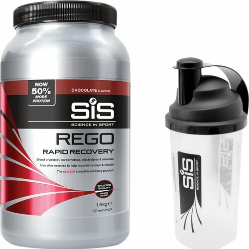 Восстановление SCIENCE IN SPORT (SiS) REGO Rapid Recovery 1 x 1600 г, Шоколад восстановление science in sport sis rego rapid recovery 18 x 50 г шоколад