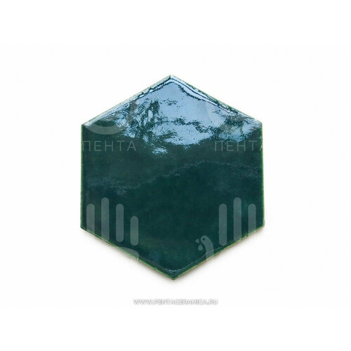 Плитка Шестиугольник - Зеленая, м2