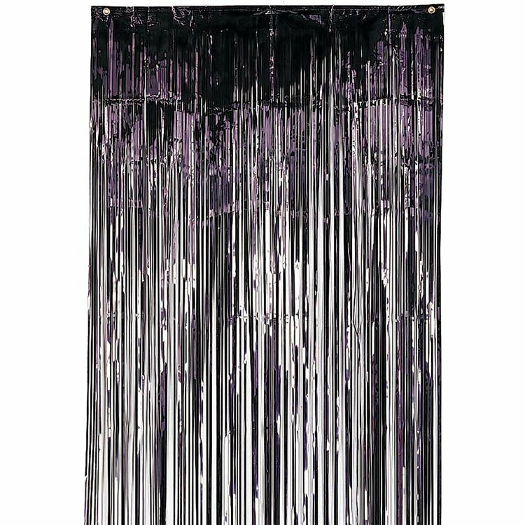 Занавес черный Black, 90смх240 см