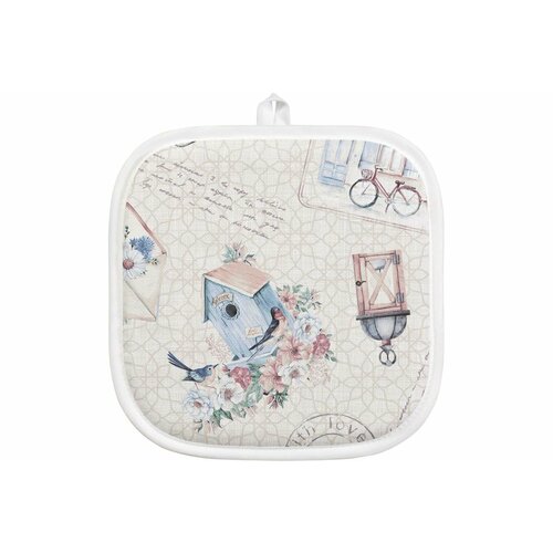 Прихватка Самойловский Текстиль хлопок 20x20 см История открыток 762775