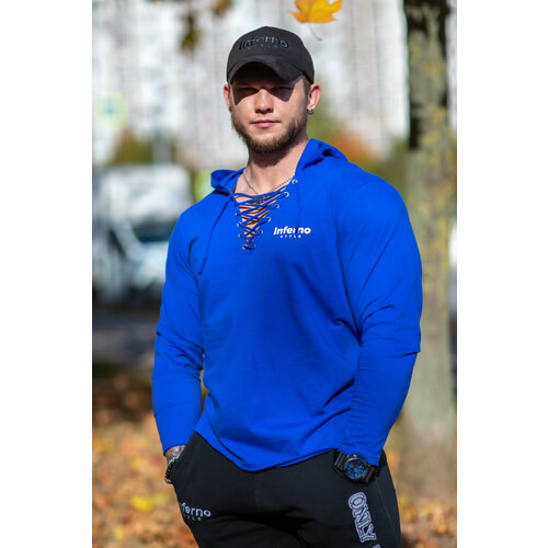 фото Футболка inferno style, размер s, синий