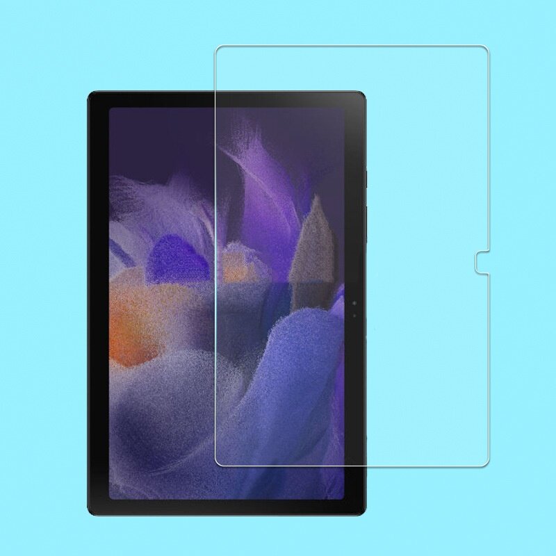 Защитное закалённое противоударное стекло MyPads Forti Glass для планшета Samsung Galaxy Tab A8 10.5 2021 (X200/X205/SM-X200) с олеофобным покрытием