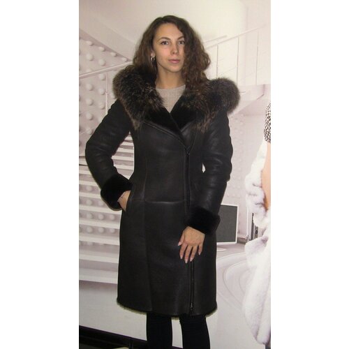 фото Дубленка паршков е.в., размер 44, коричневый
