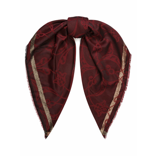 фото Платок labbra,105х105 см, бордовый