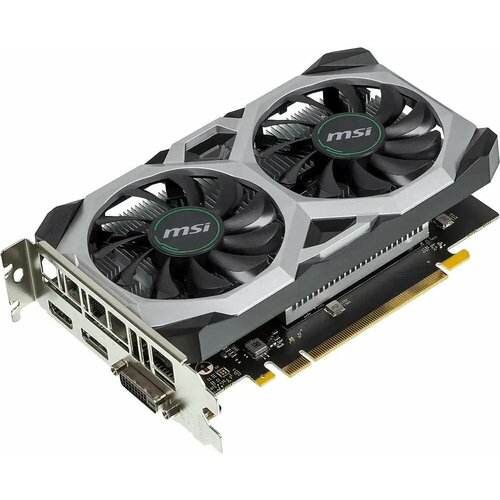 MSI GTX 1650 Ventus XS OCV 3 - видеокарта с 4 Гб GDDR6 видеокарта msi geforce gtx 1650 d6 gtx 1650 d6 ventus xs 4096mb