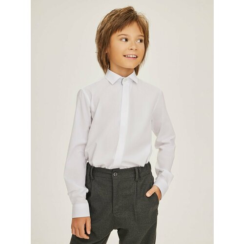 фото Рубашка noble people, размер 128, белый