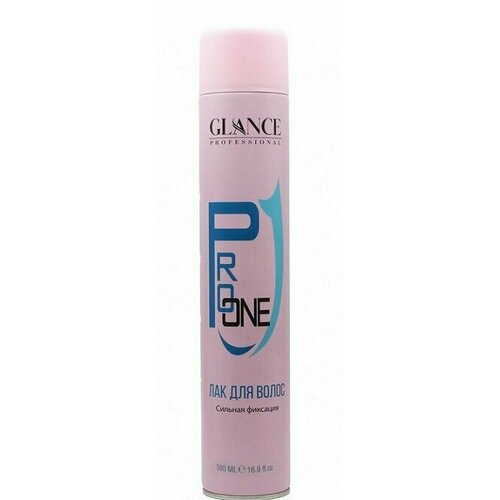 Glance Professional Лак для волос PRO ONE HAIR Сильная Фиксация 500мл укладка и стайлинг glance professional лак для волос сверхсильная фиксация