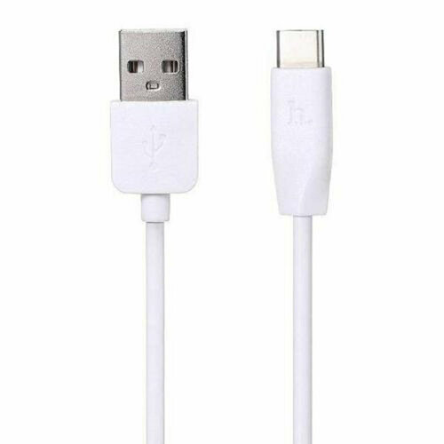 Кабель USB Type-C HOCO X1 Rapid series 1.0м 2.1A (белый) кабель usb x1 series type c 1 м белый