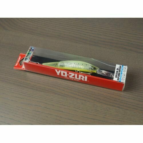 фото Воблер для рыбалки yo-zuri crystal 3d minnow dd jointed f1159 ghcs yo-zuri / duel