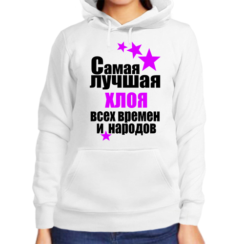 фото Худи, размер m, белый нет бренда