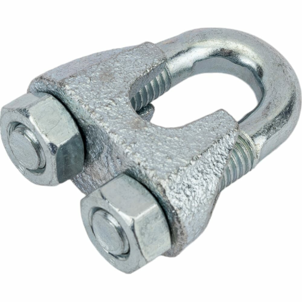 Зажимы Fixer DIN 741 5mm оцинкованная сталь 10 штук серый