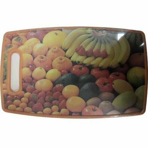 Доска разделочная пластиковая с рисунком 23х37 см 1 штука 750₽