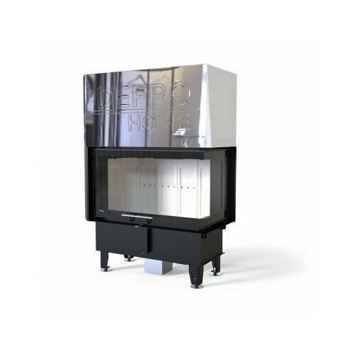 Топка DEFRO HOME INTRA ME BP G, 13кВт, 924/548/498мм, угловое стекло справа, гильотина