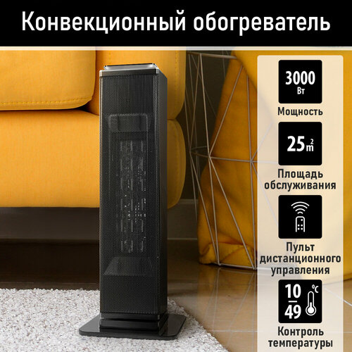 OBSIDIAN BS-FH2053A черный тепловентилятор 492700₽