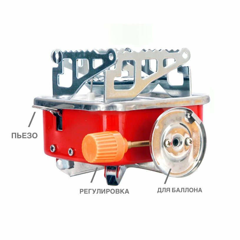 Горелка газовая портативная для туризма Без бренда - фото №13