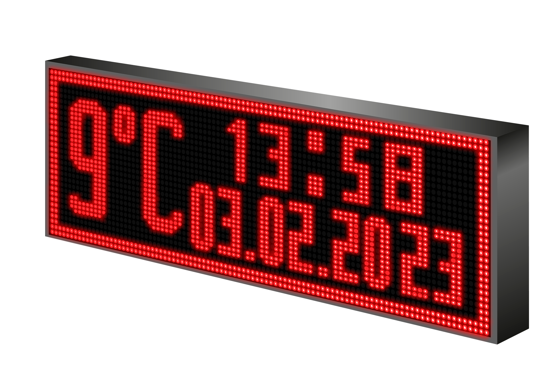 Бегущая строка/ Led /рекламная вывеска/ панель/101х37см — фото 1