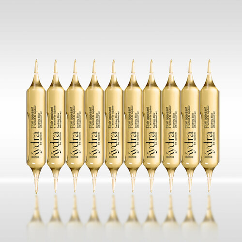 KYDRA Soothing Elixir, Интенсивный эликсир-уход с экстрактом Зизифуса, 10*10 мл + флакон + распылители для ампул