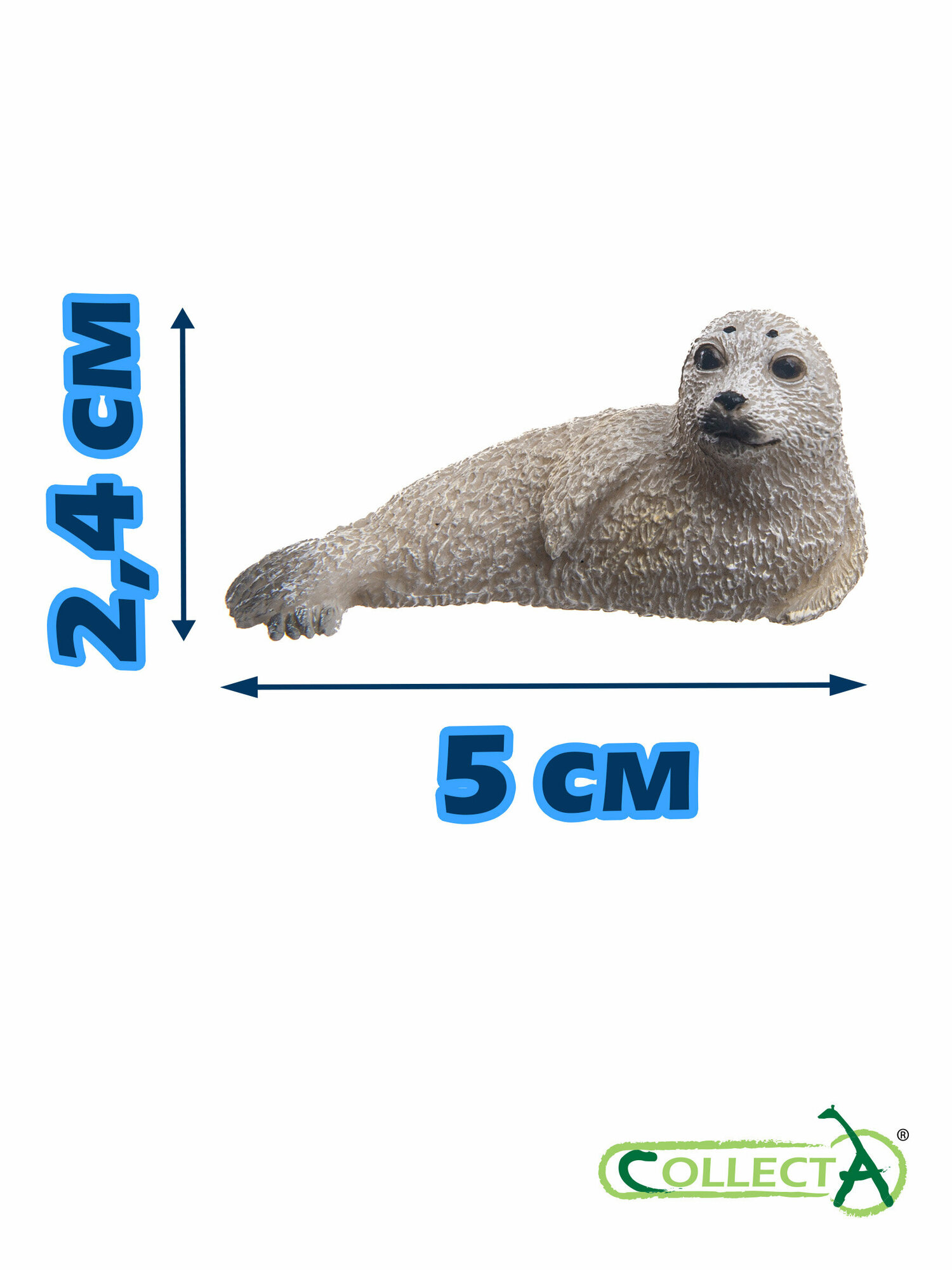 Collecta Детёныш пятнистого тюленя, S - фото №2