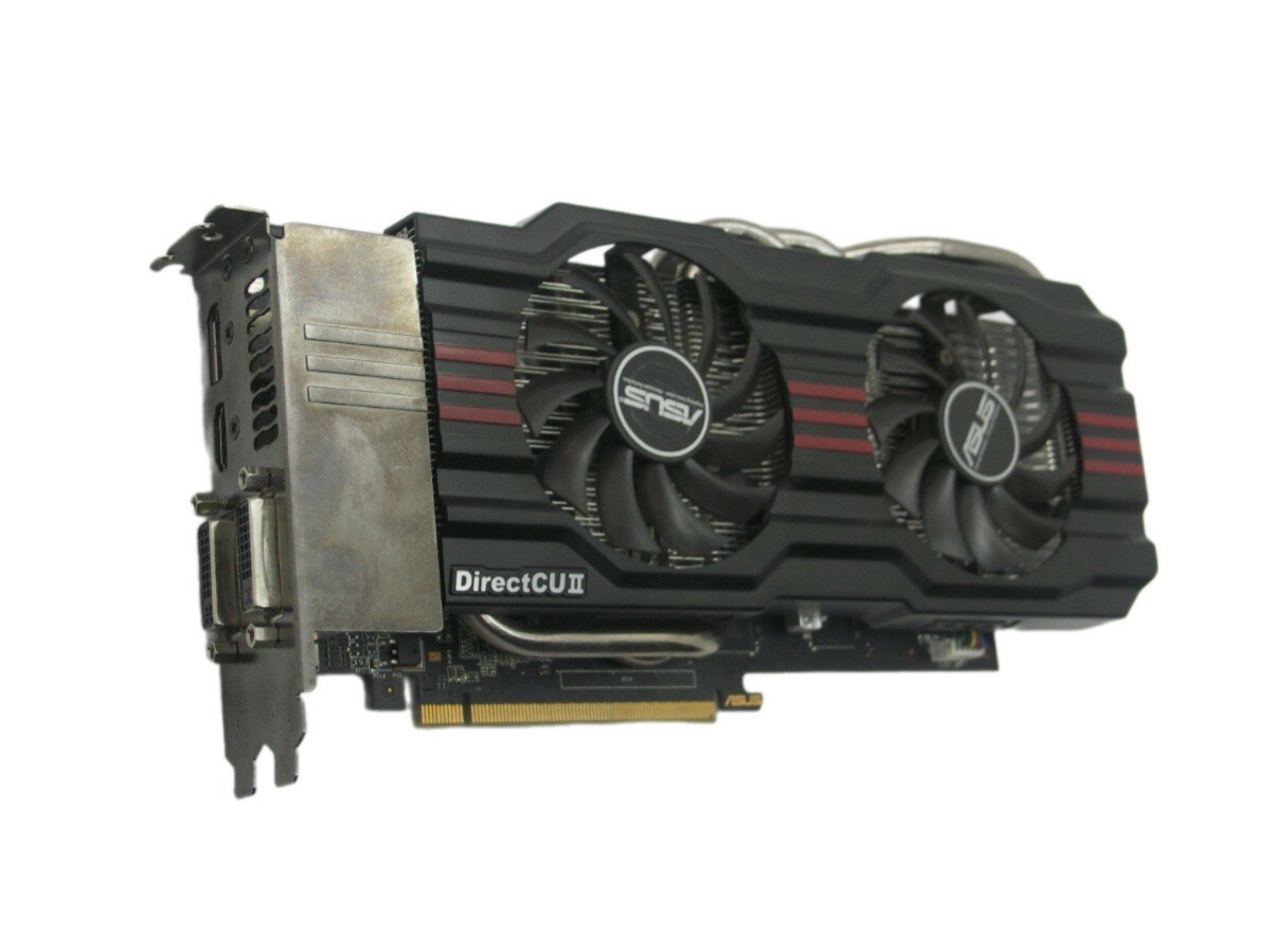 Видеокарта 2Gb GeForce 660 GTX TI (ASUS GTX660 TI-DC2-2GD5), PCI-E