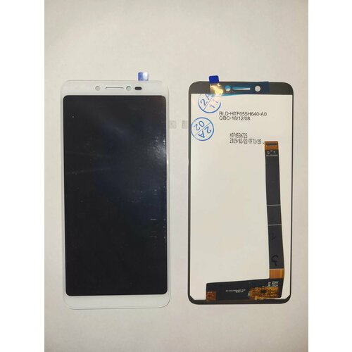 Дисплей BQ 5514L Strike Power 4G Белый чехол mypads pettorale для bq mobile bq 5058 strike power easy