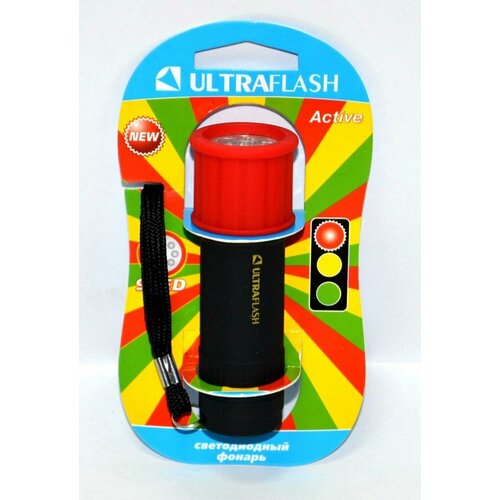 Фонарь Ultraflash LED15001-A 3XR03 светофор 710₽