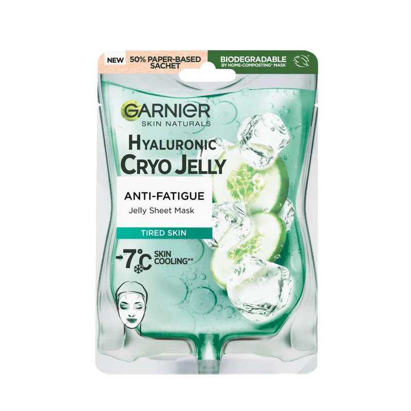 Маска тканевая для лица Garnier Skin Naturals Эксперт+ Крио Гель, 27 г - фото №3