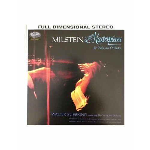 Виниловая пластинка Milstein, Nathan, Masterpieces For Violin And Orchestra (Analogue) (0753088852817) audio cd milstein les introuvables nathan milstein