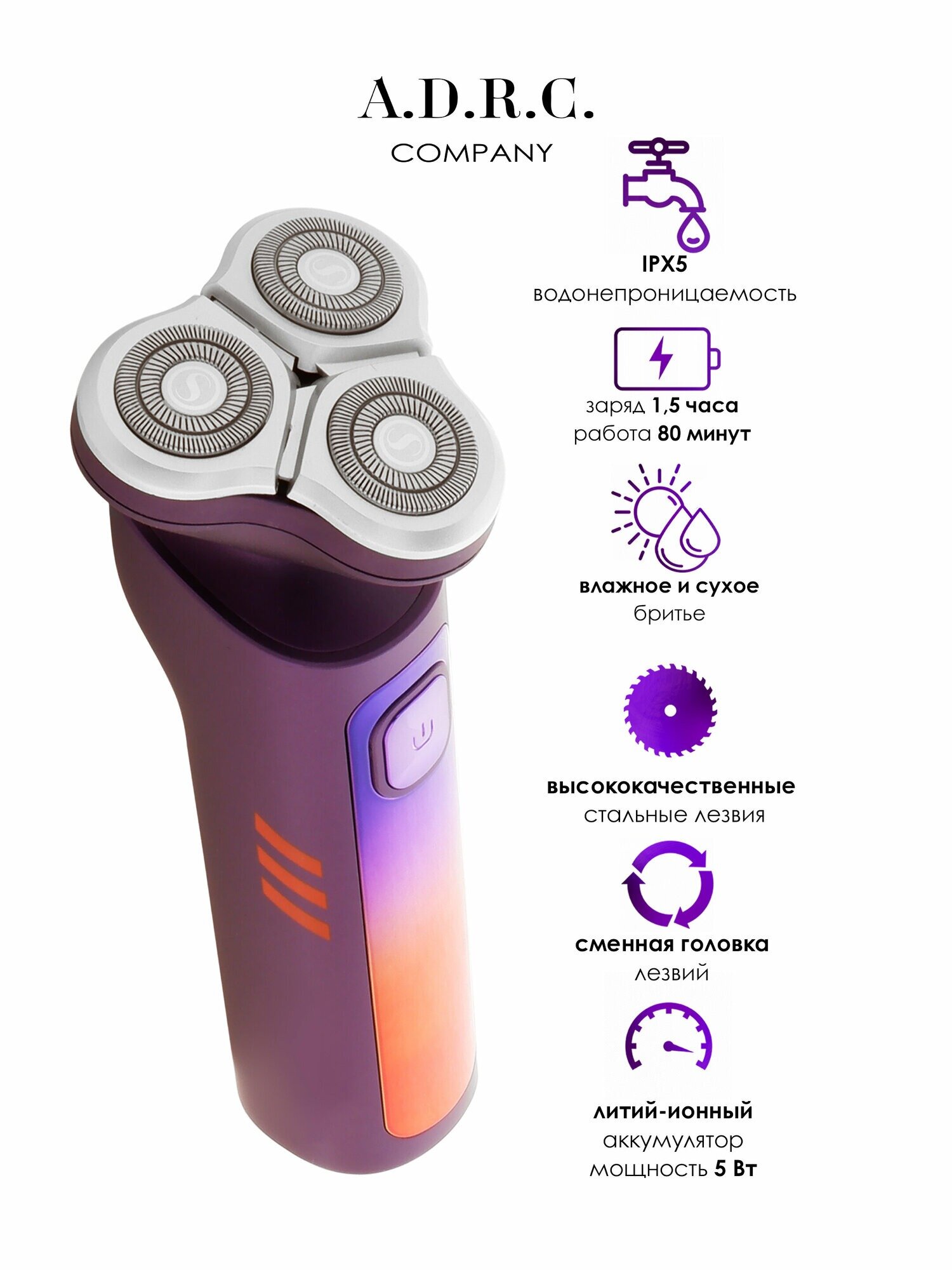 Электробритвы с сетчатой бритвой IRION-SHAVE — купить по низкой цене на ...