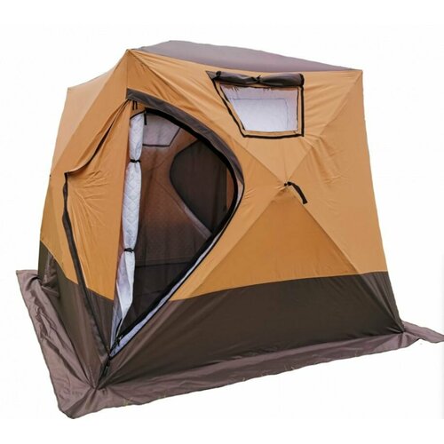 Четырехслойная палатка-куб для зимней рыбалки и летнего отдыха Mircamping 2019. Палатка зима-лето