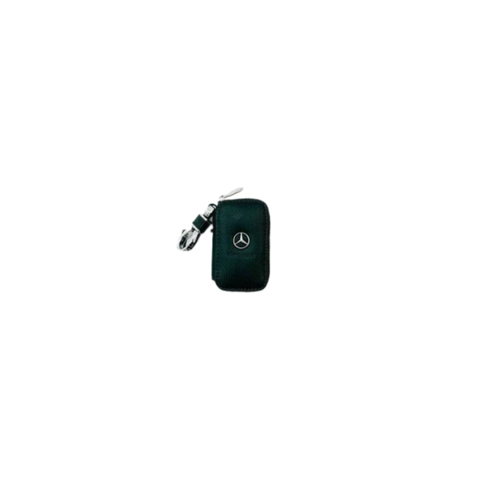 Ключница MGS-Tuning, гладкая фактура, Mercedes, зеленый