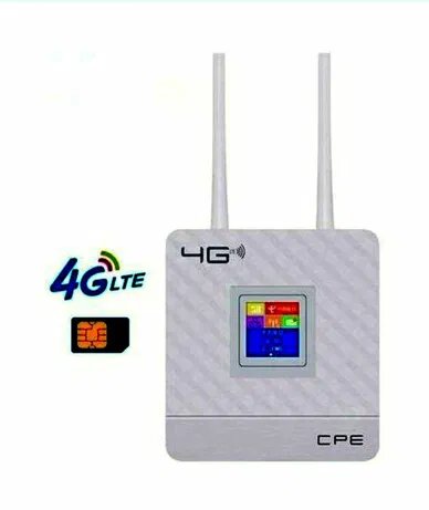 4G LTE 3G WiFi-роутер с антенным разъемом SMA и дисплеем + сим карта