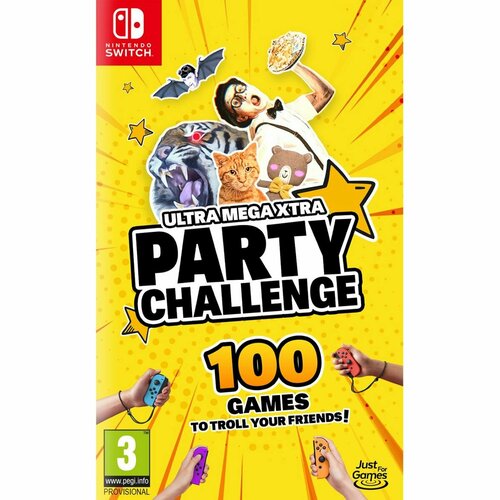 Ultra Mega Xtra Party Challenge (Nintendo Switch, картридж)