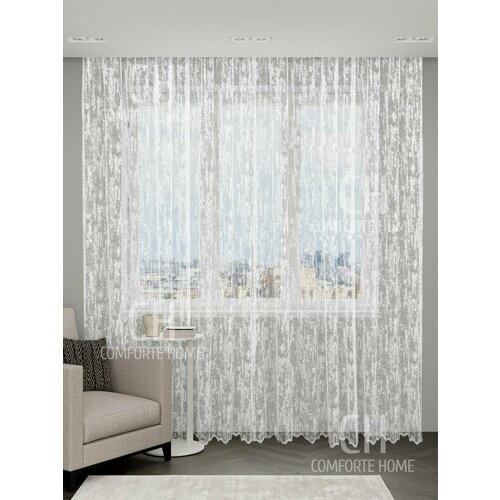 Тюль Мрамор для гостиной, спальни, кухни, детской и дачи 300х230