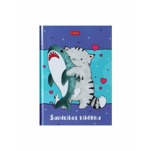 Записная книжка А6 48 листов в клетку Приключения кота 504₽
