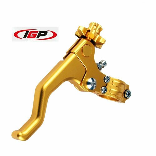 Рычаг сцепления легкого выжима IGP алюминиевый универсальный золотистый 2200₽